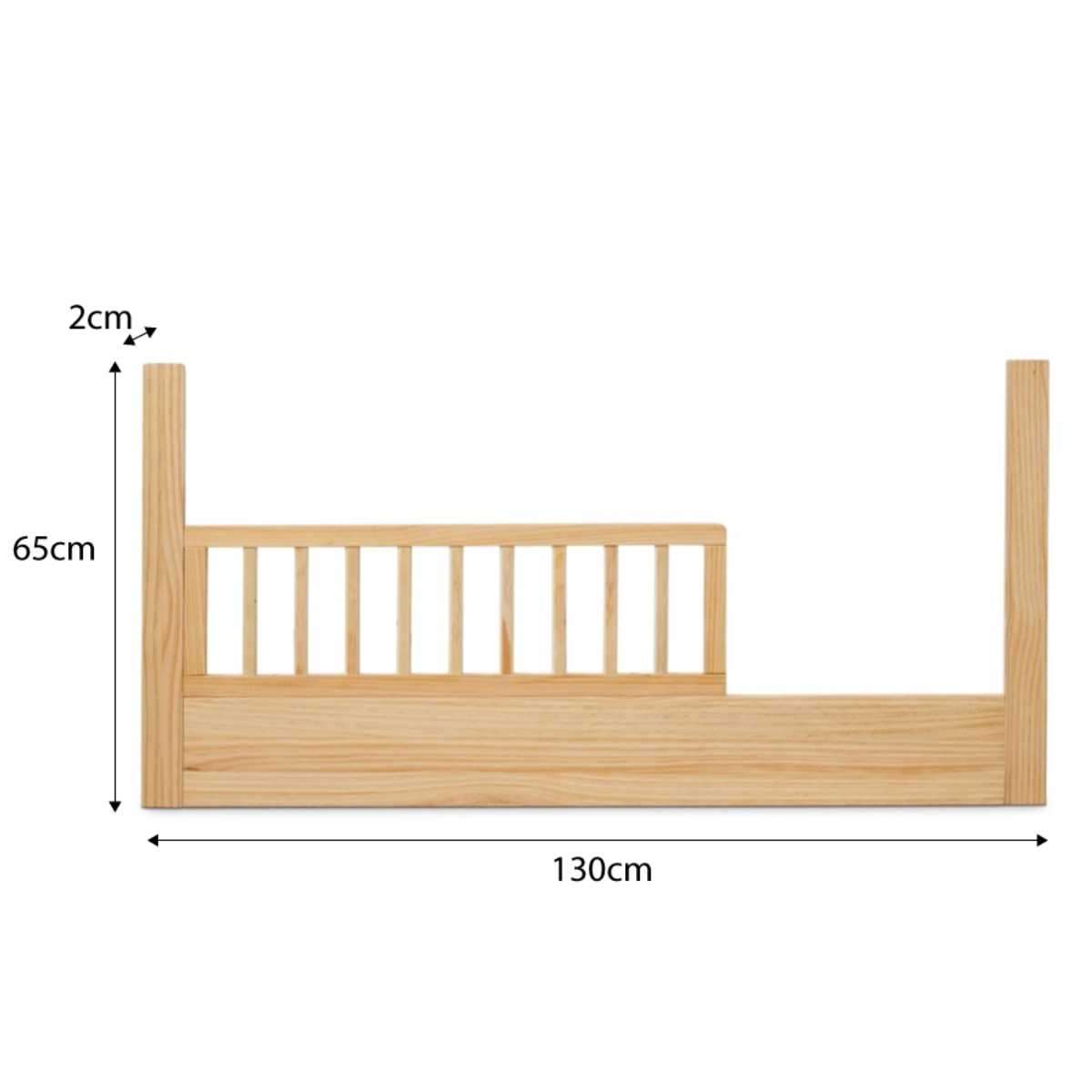 Aspiring Natural 3-in-1 Cot Conversion Bundle