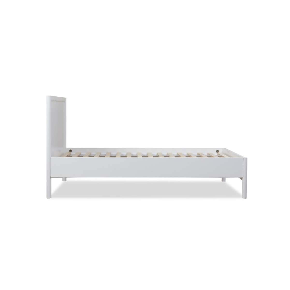 Maisie Scalloped Bed - Single - White