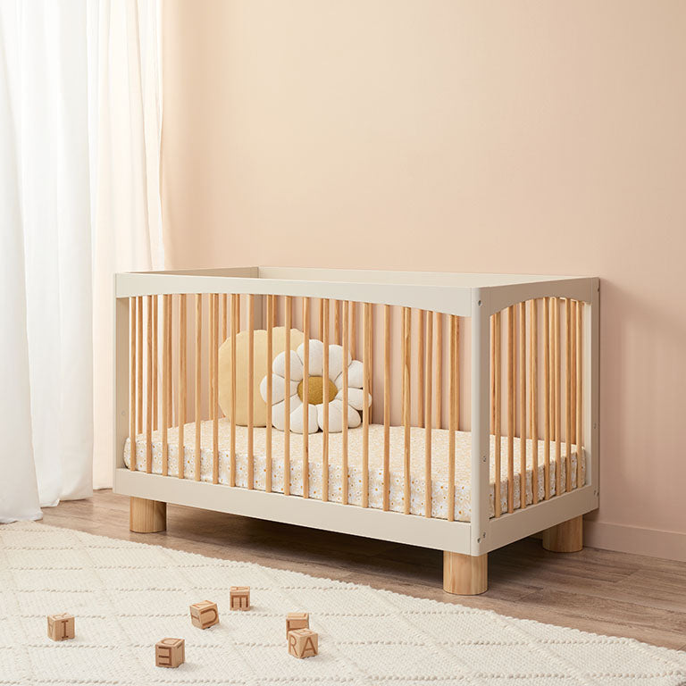 Addison Cot - Putty/Natural