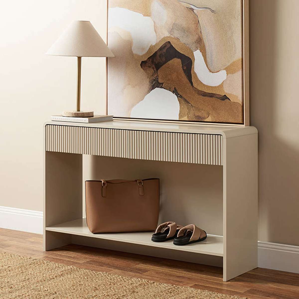 Majorca Console Table - Beige