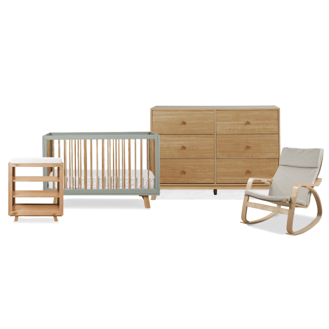 Aspen Sage Six Piece Nursery Set
