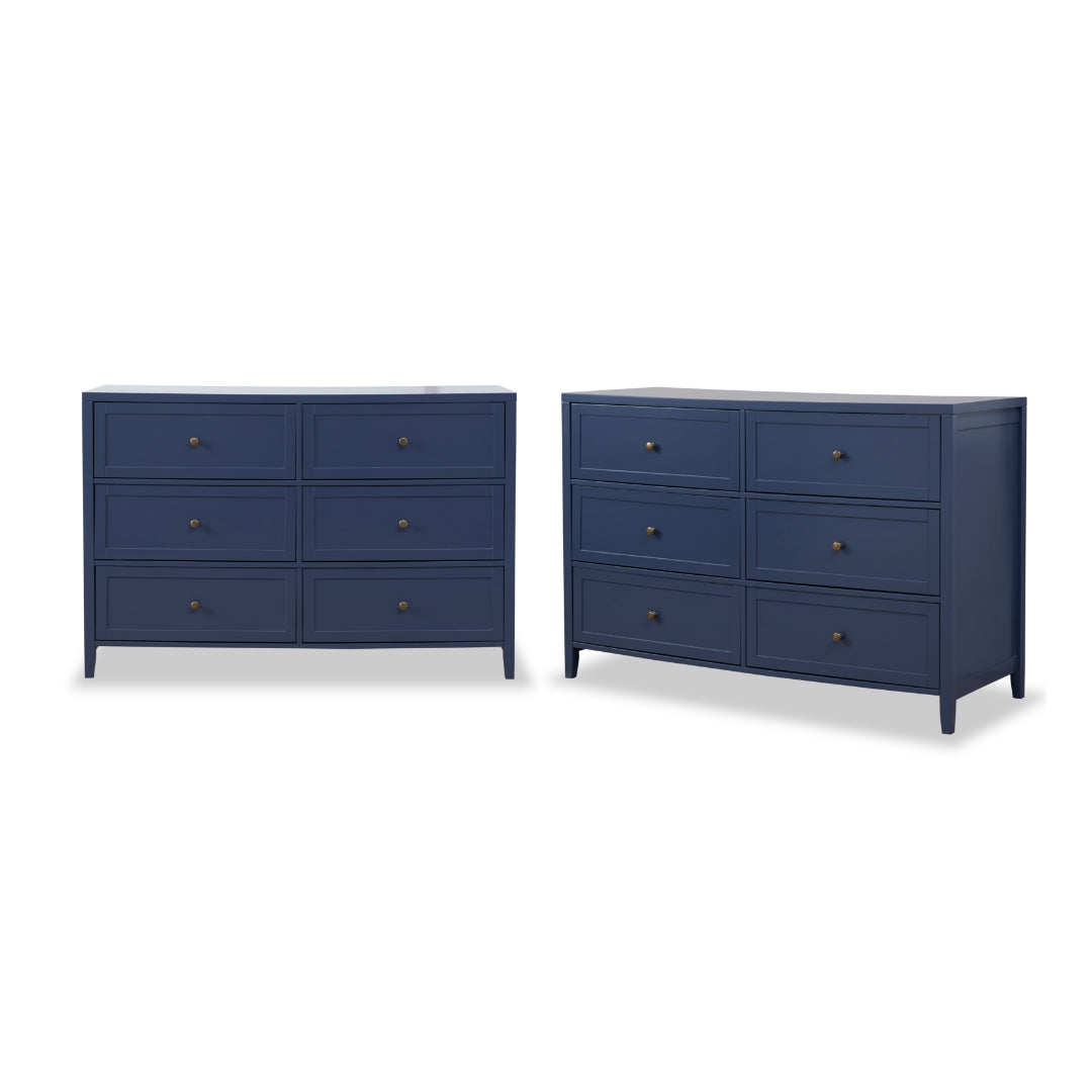 Cove Six Drawer - Midnight Bundle