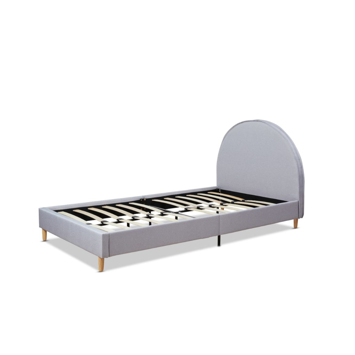 Imogen Single Bed - Light Grey