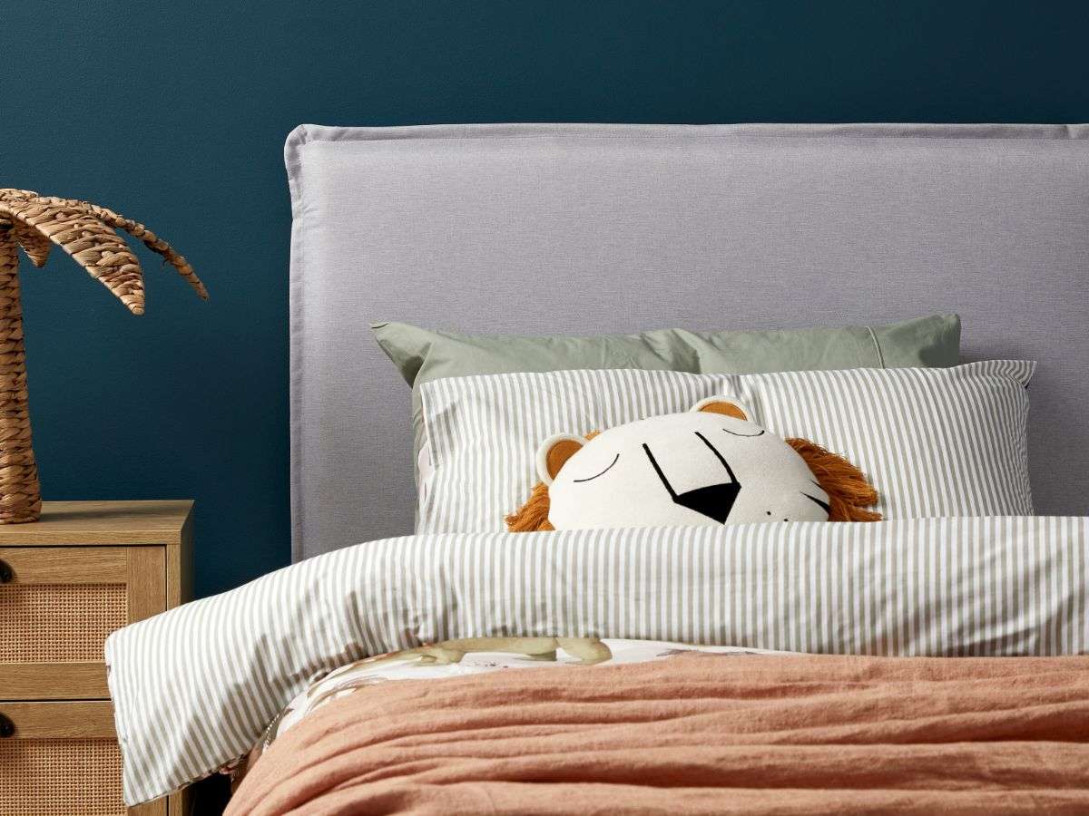 Peyton Single Bed - Light Grey