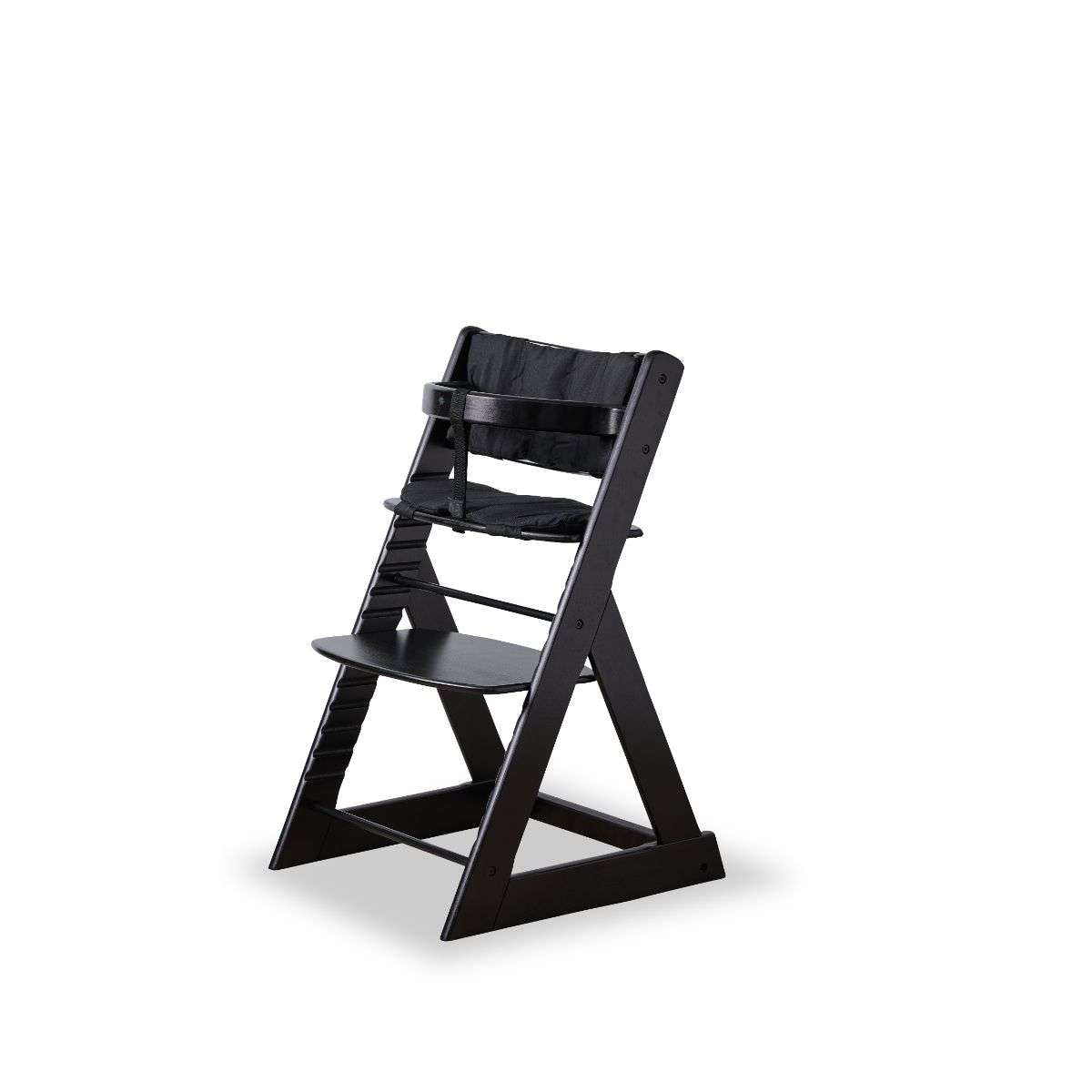 Soho Wooden Highchair - Black - Mocka Australia