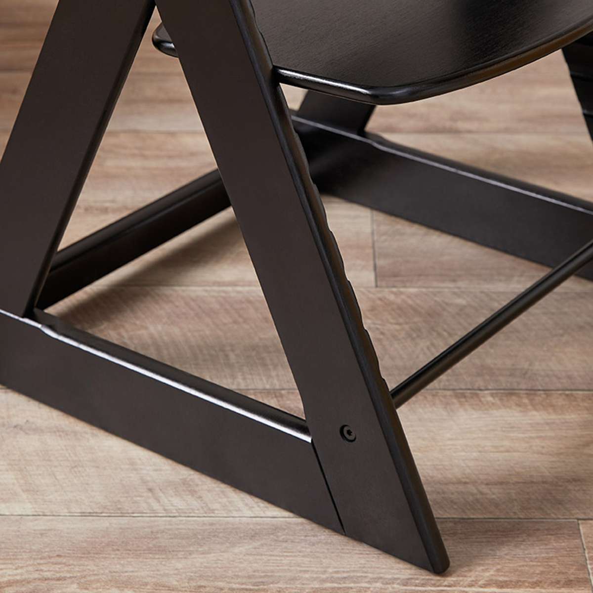 Soho Wooden Highchair - Black - Mocka Australia