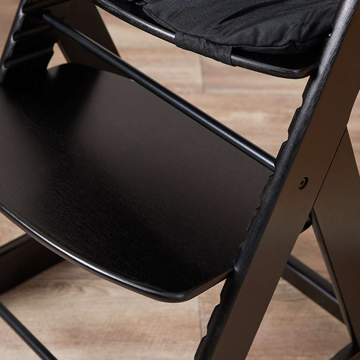 Soho Wooden Highchair - Black - Mocka Australia