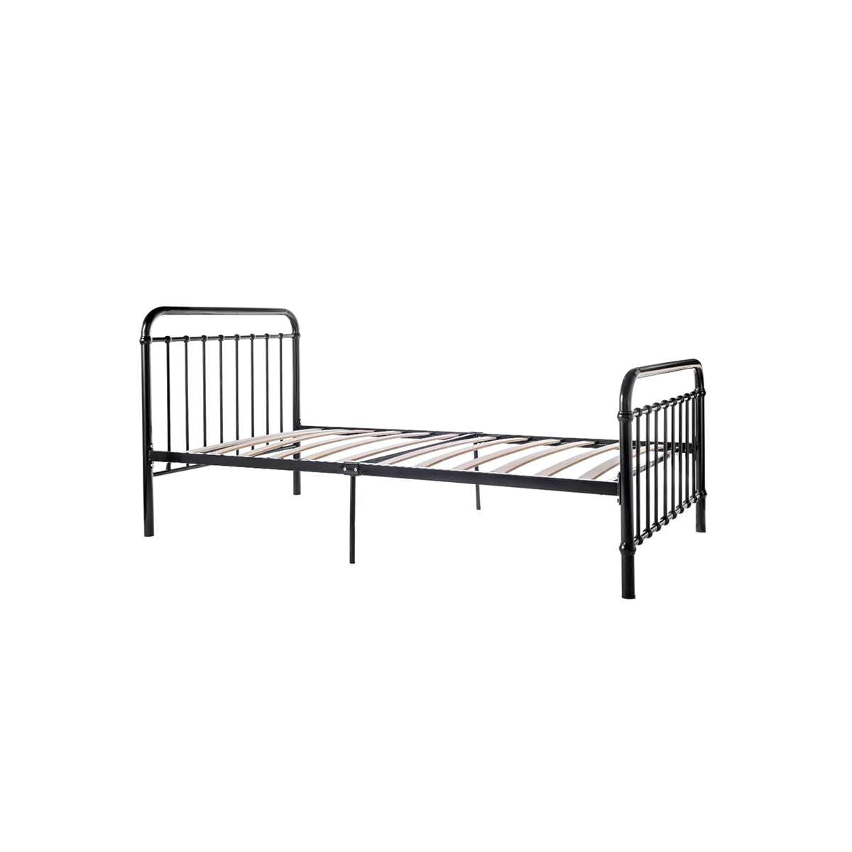 Sonata Bed - Single - Black - Mocka Australia
