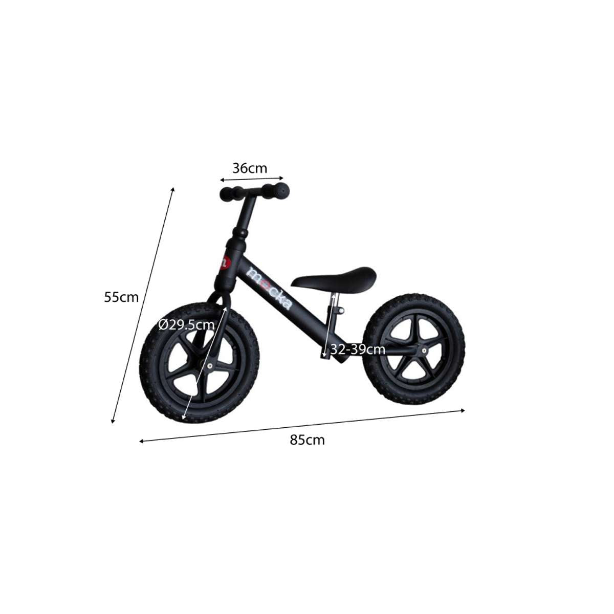 Mocka Rocket Bike - Black