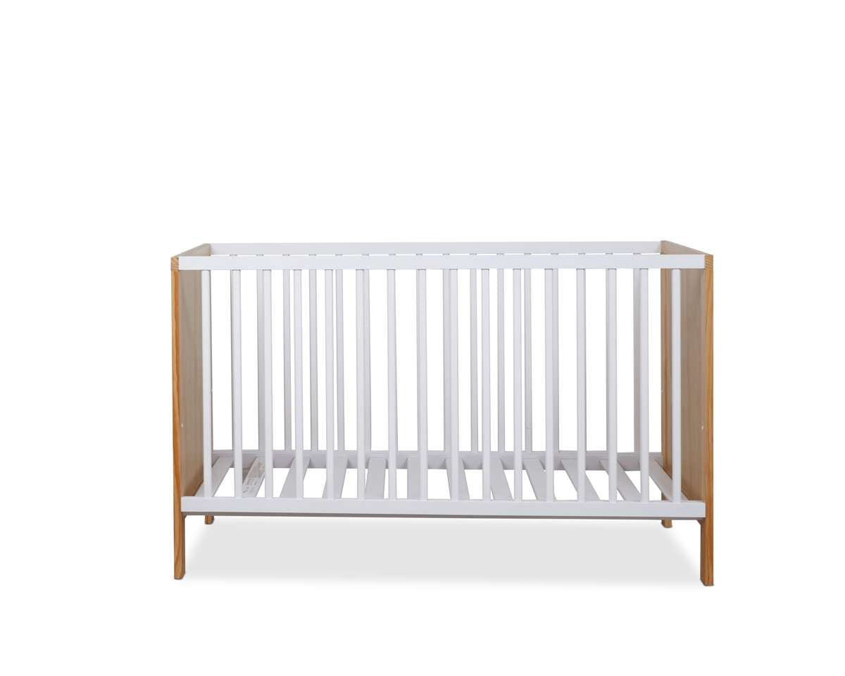 Aspiring Classic Cot - White/Natural