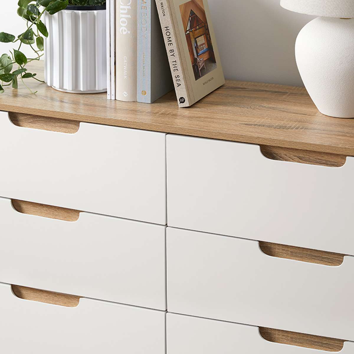 Chelsea Six Drawer - Wide