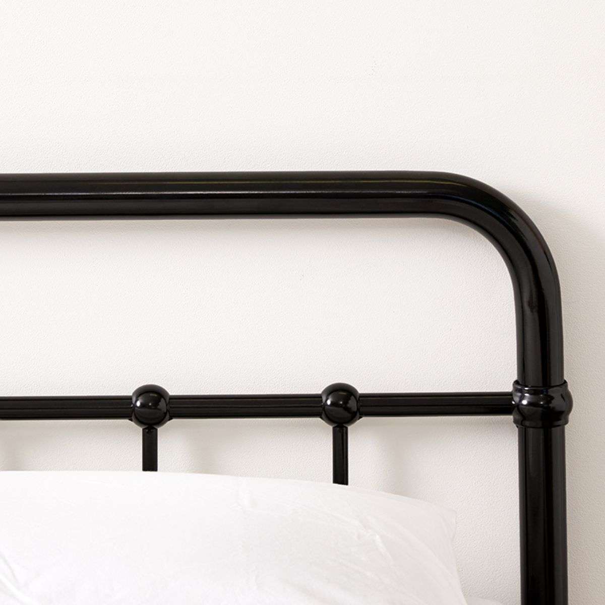 Sonata Queen Bed - Black - Mocka Australia