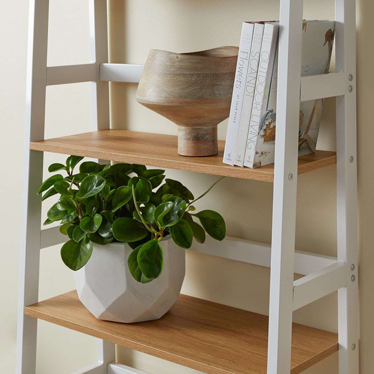 Porto Five Shelves - White
