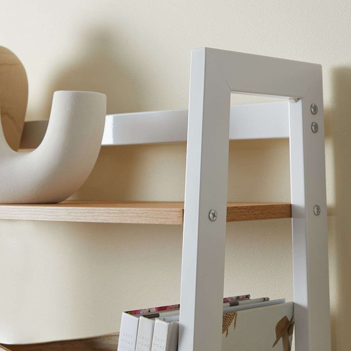 Porto Five Shelves - White