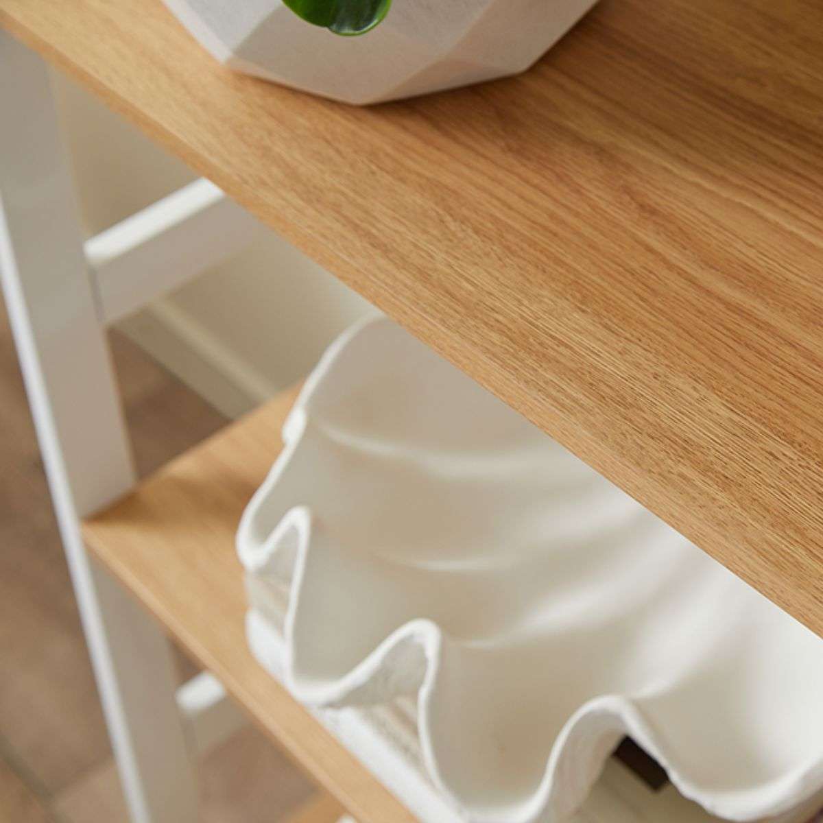 Porto Five Shelves - White