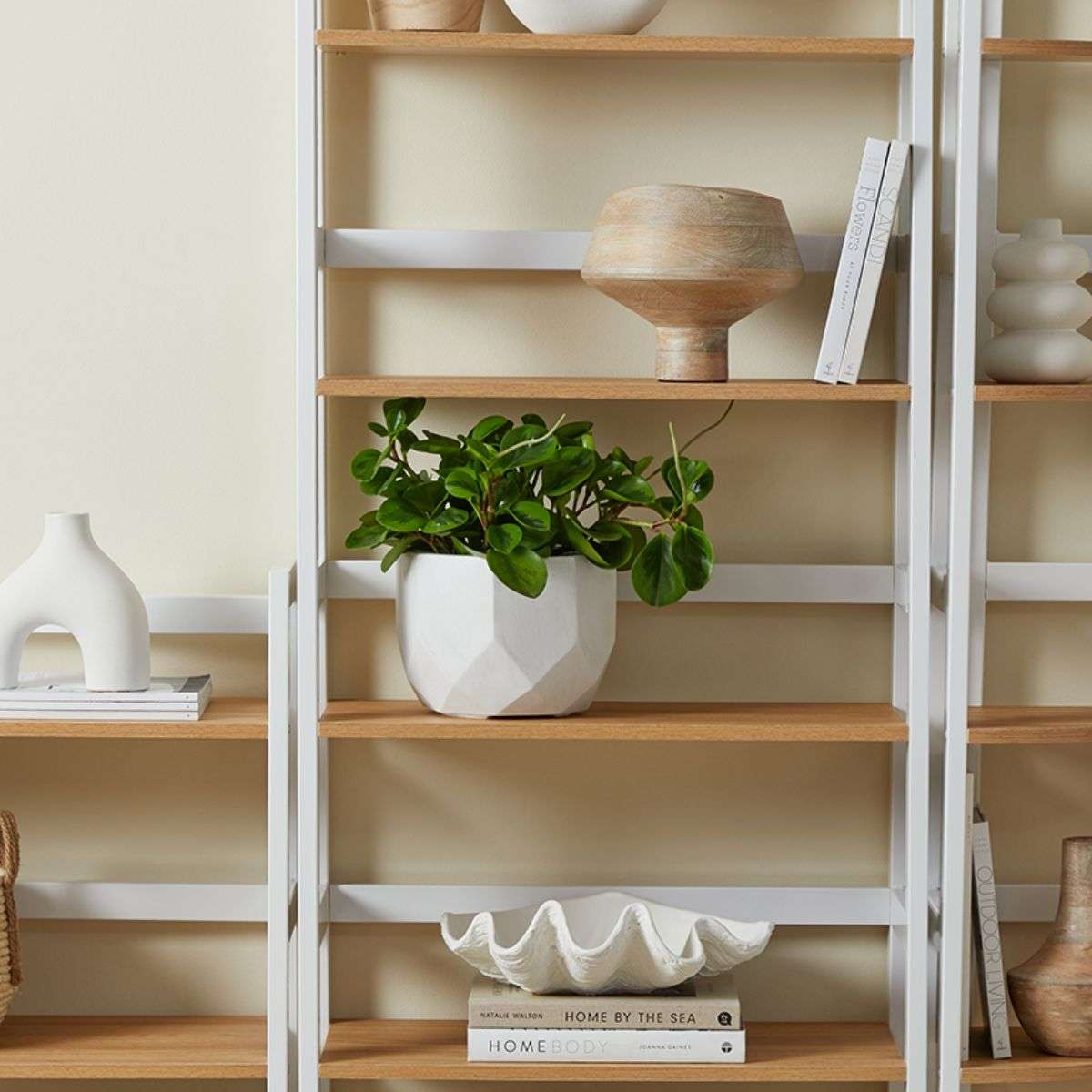 Porto Five Shelves - White
