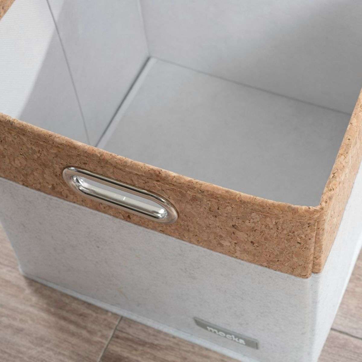 Loryn Cube Basket - White