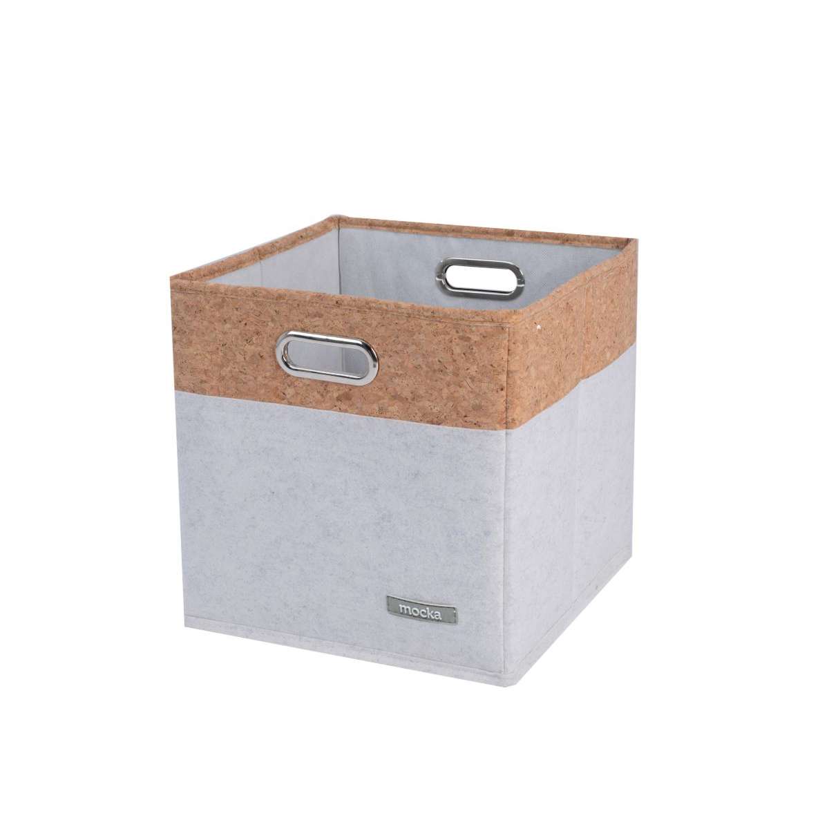 Loryn Cube Basket - White