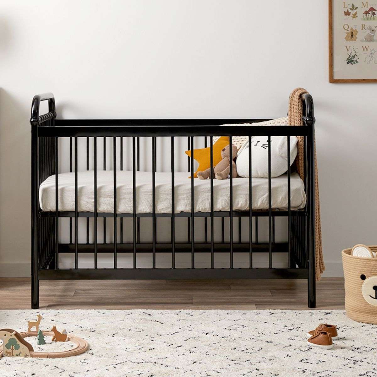 Sonata Cot - Black