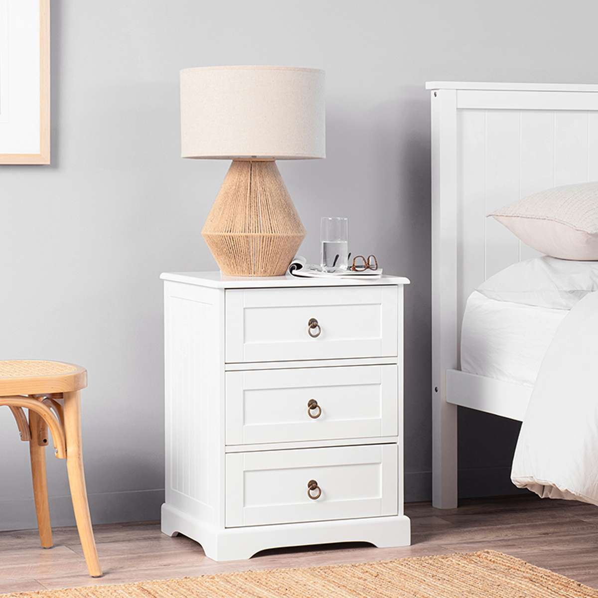 Hamptons Bedside Table