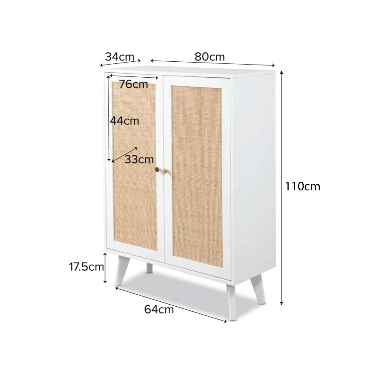 Georgia Two Door Cabinet