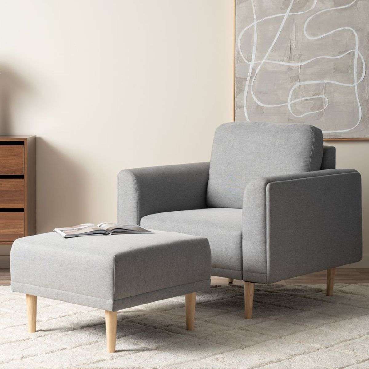 Ashford Armchair - Grey