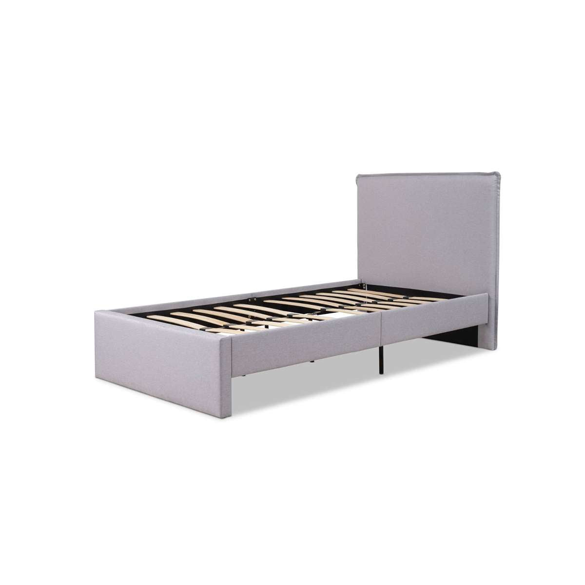 Peyton Single Bed - Light Grey
