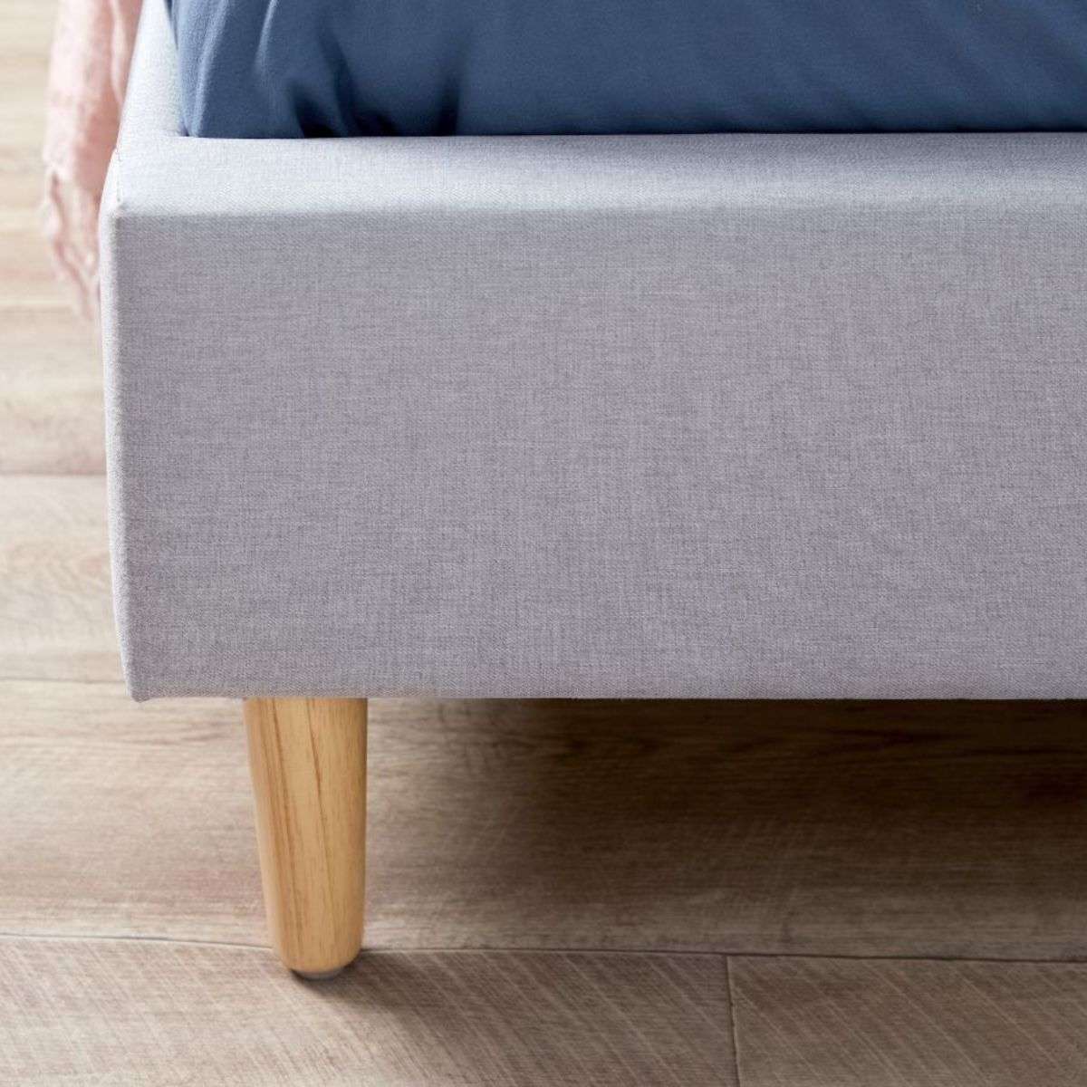 Imogen Single Bed - Light Grey
