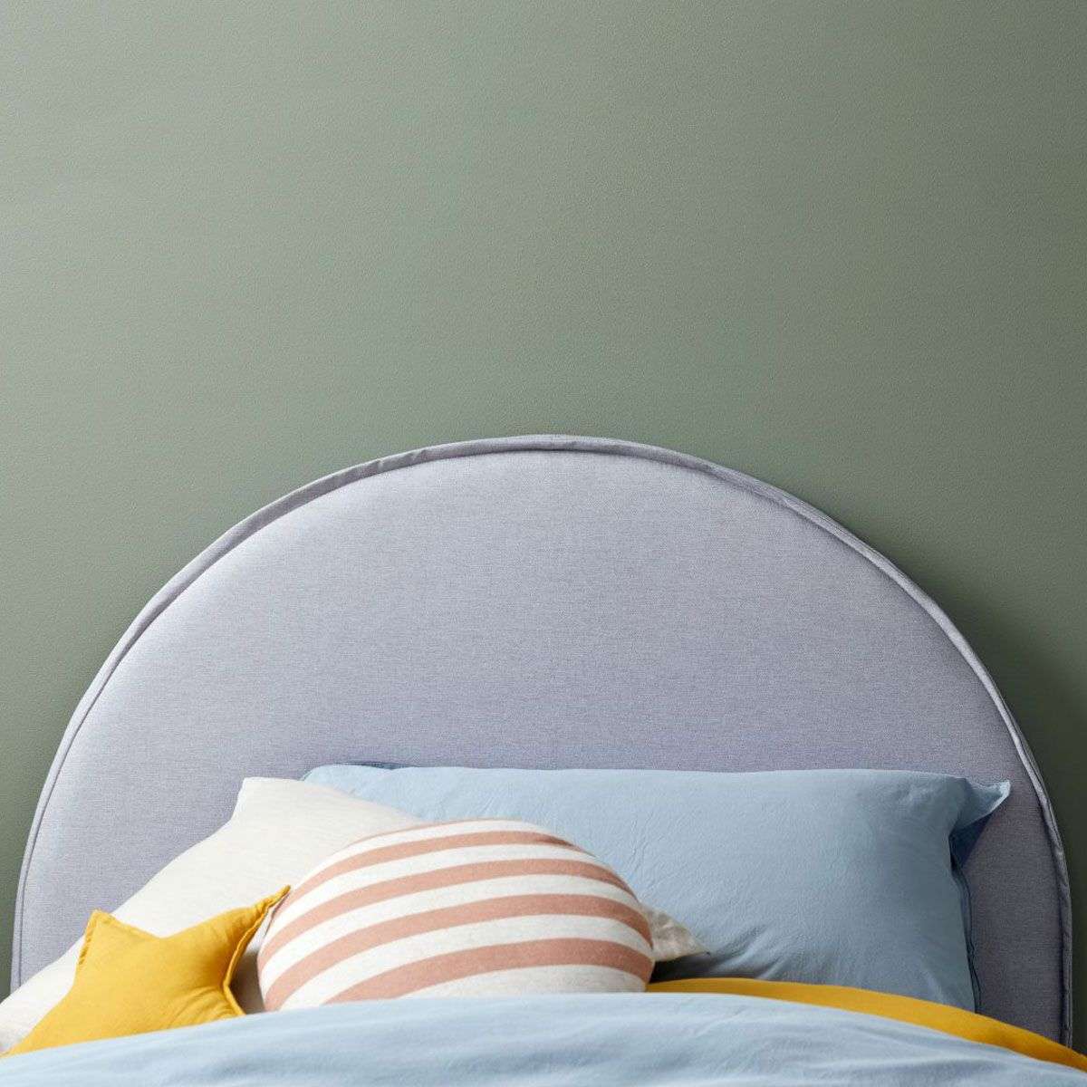 Imogen Single Bed - Light Grey