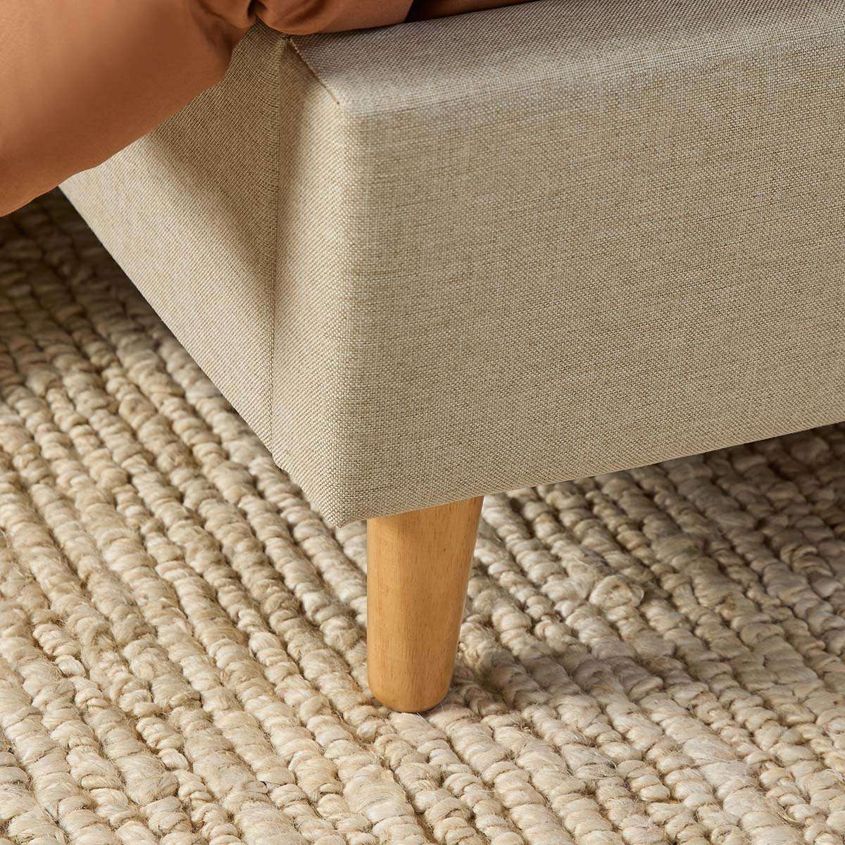 Imogen Single Bed - Natural