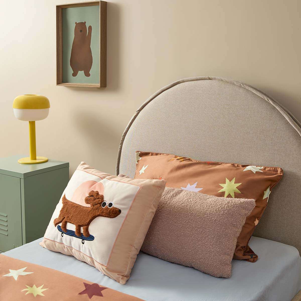 Imogen Single Bed - Natural
