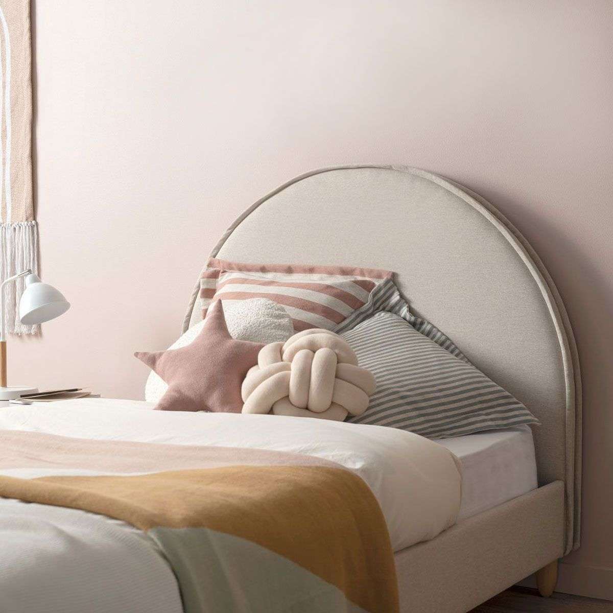 Imogen King Single Bed - Natural