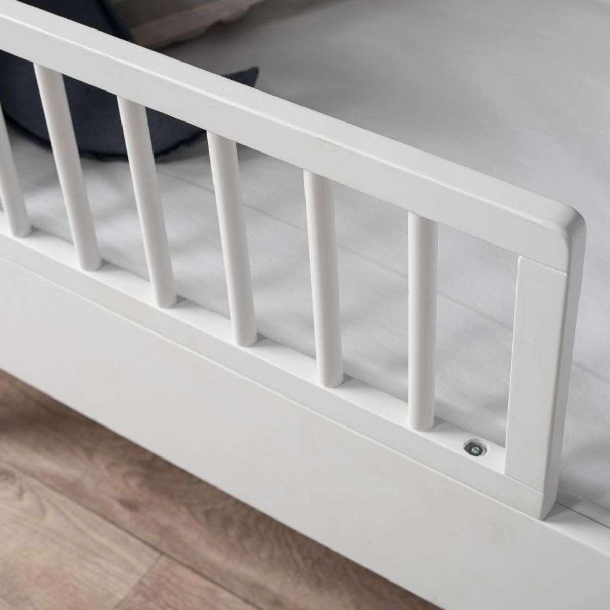 Orlando Cot Toddler Bed Half Frame - White