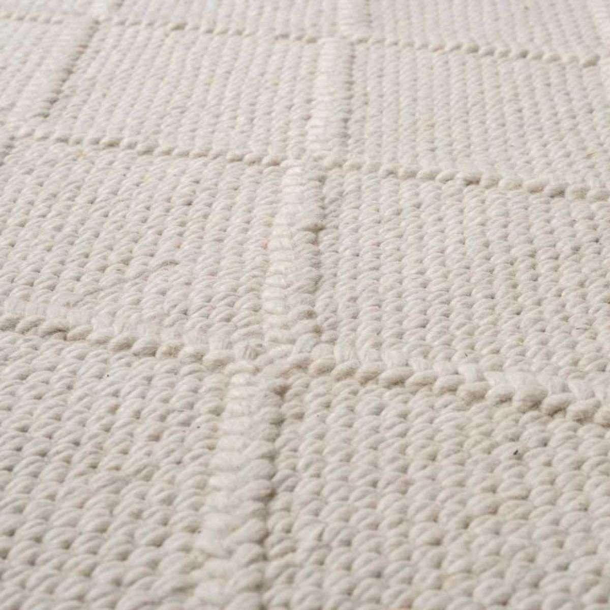 Hannah Diamond Wool Blend Floor Rug - Rectangle Large