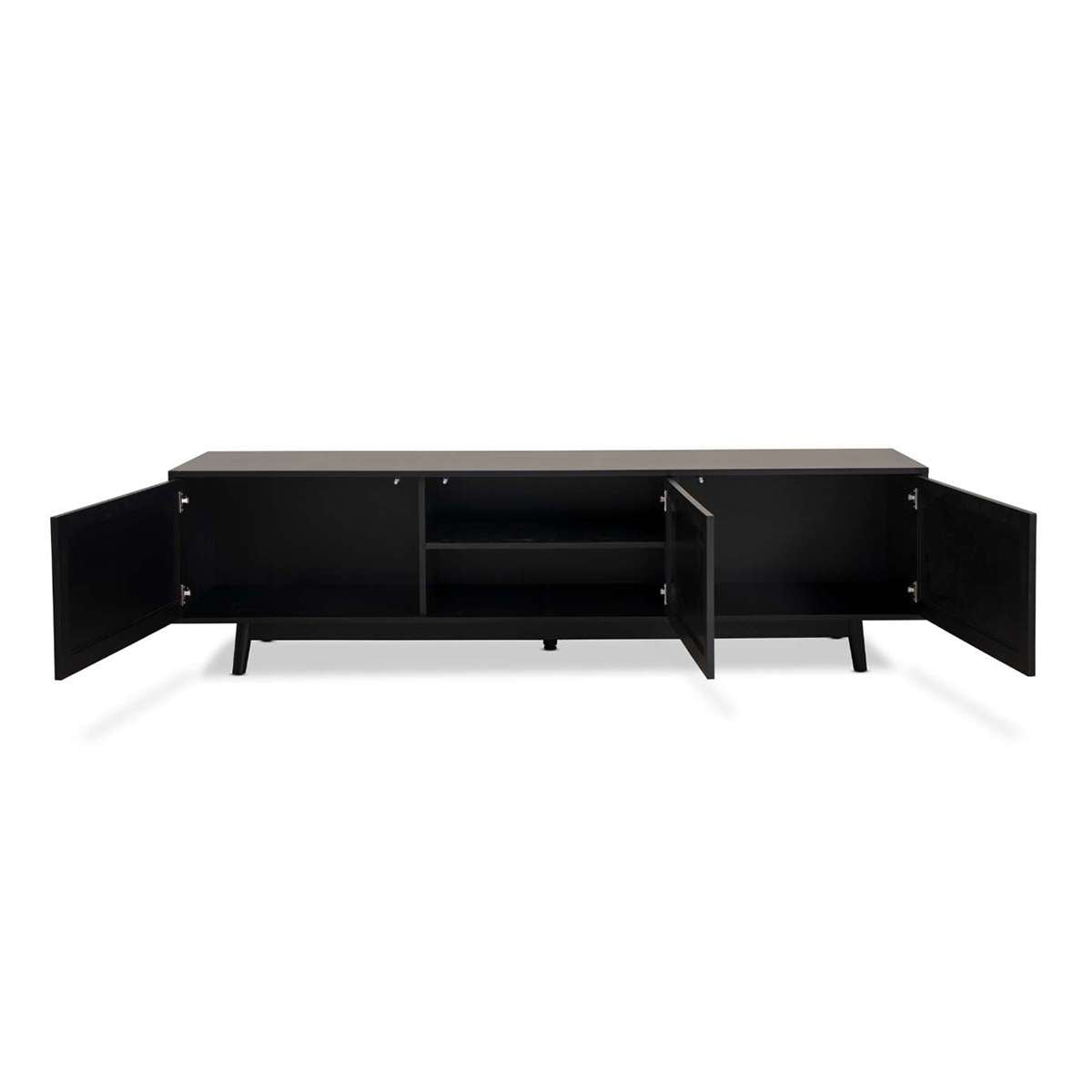 Claremont Entertainment Unit - Black