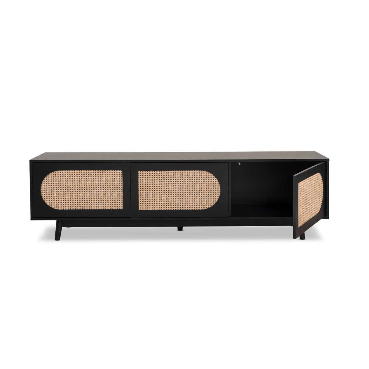 Claremont Entertainment Unit - Black