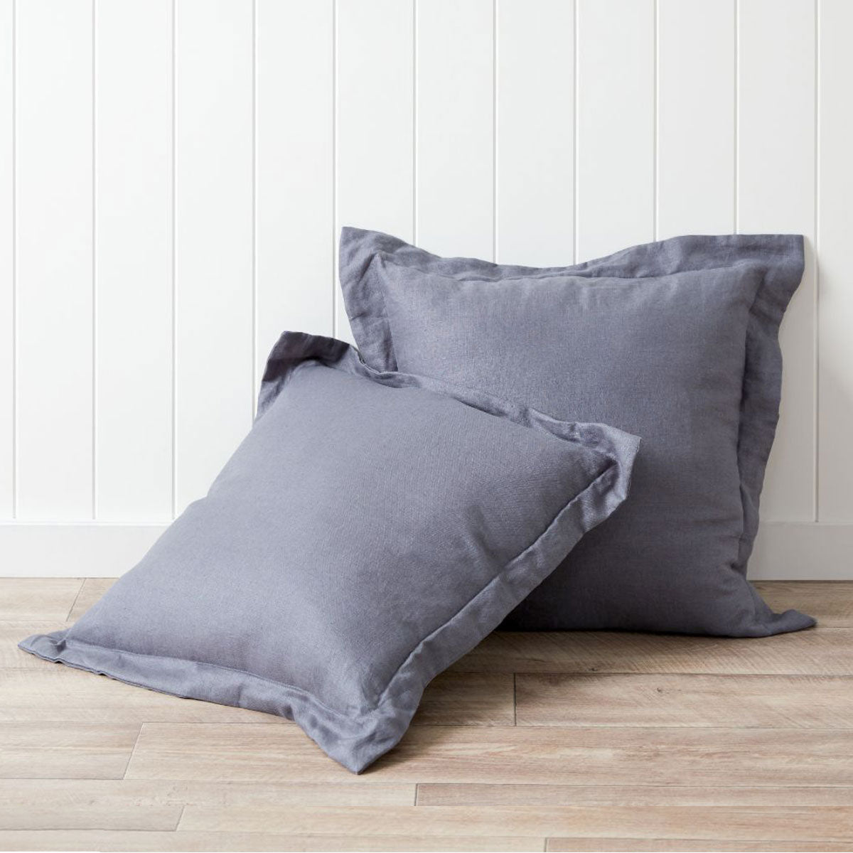 Mocka Linen Cushion - Petrol Blue