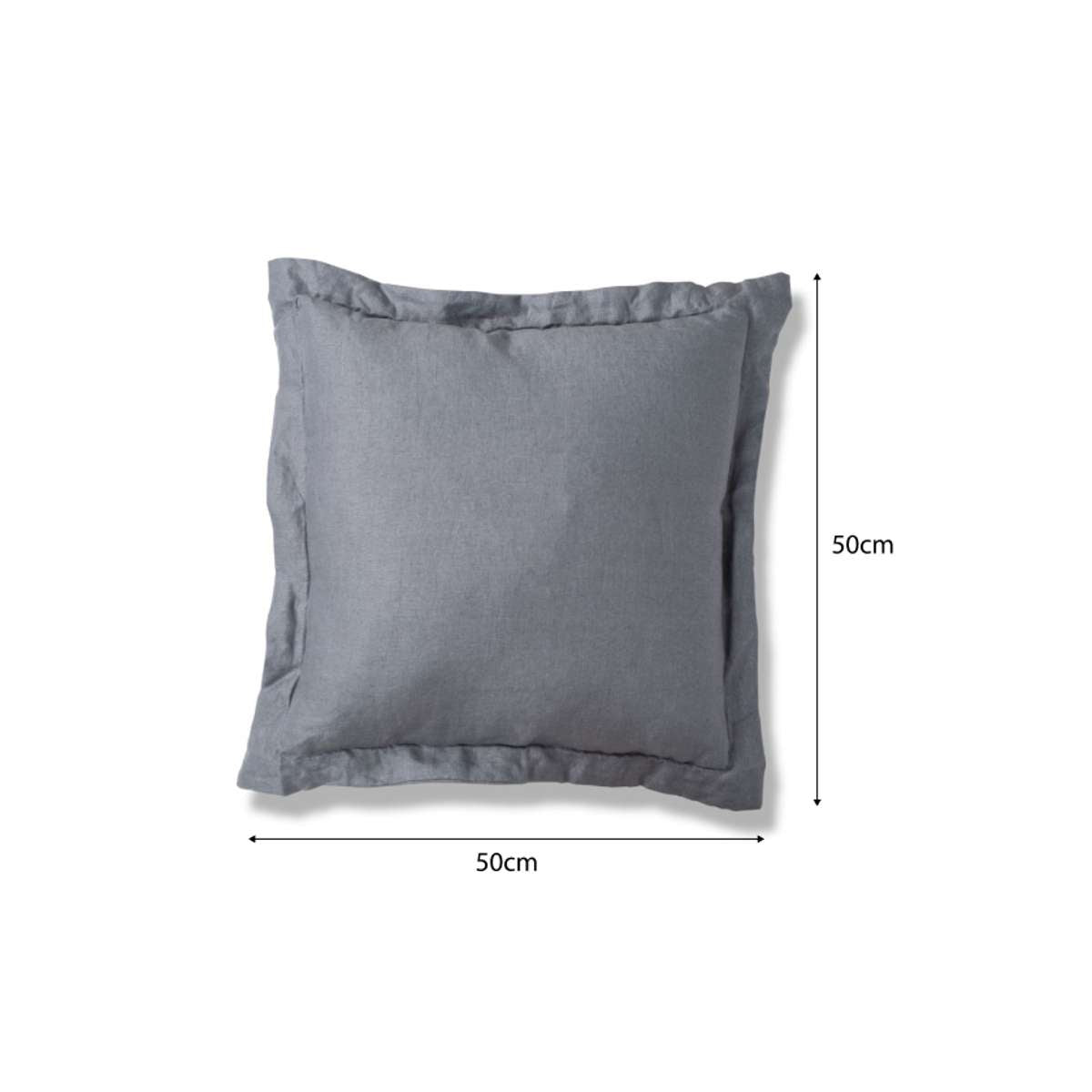 Mocka Linen Cushion - Petrol Blue - Mocka Australia