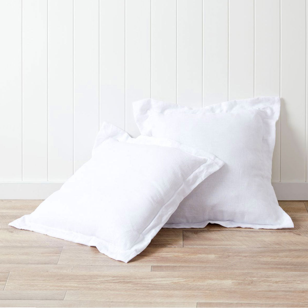 Mocka Linen Cushion - White