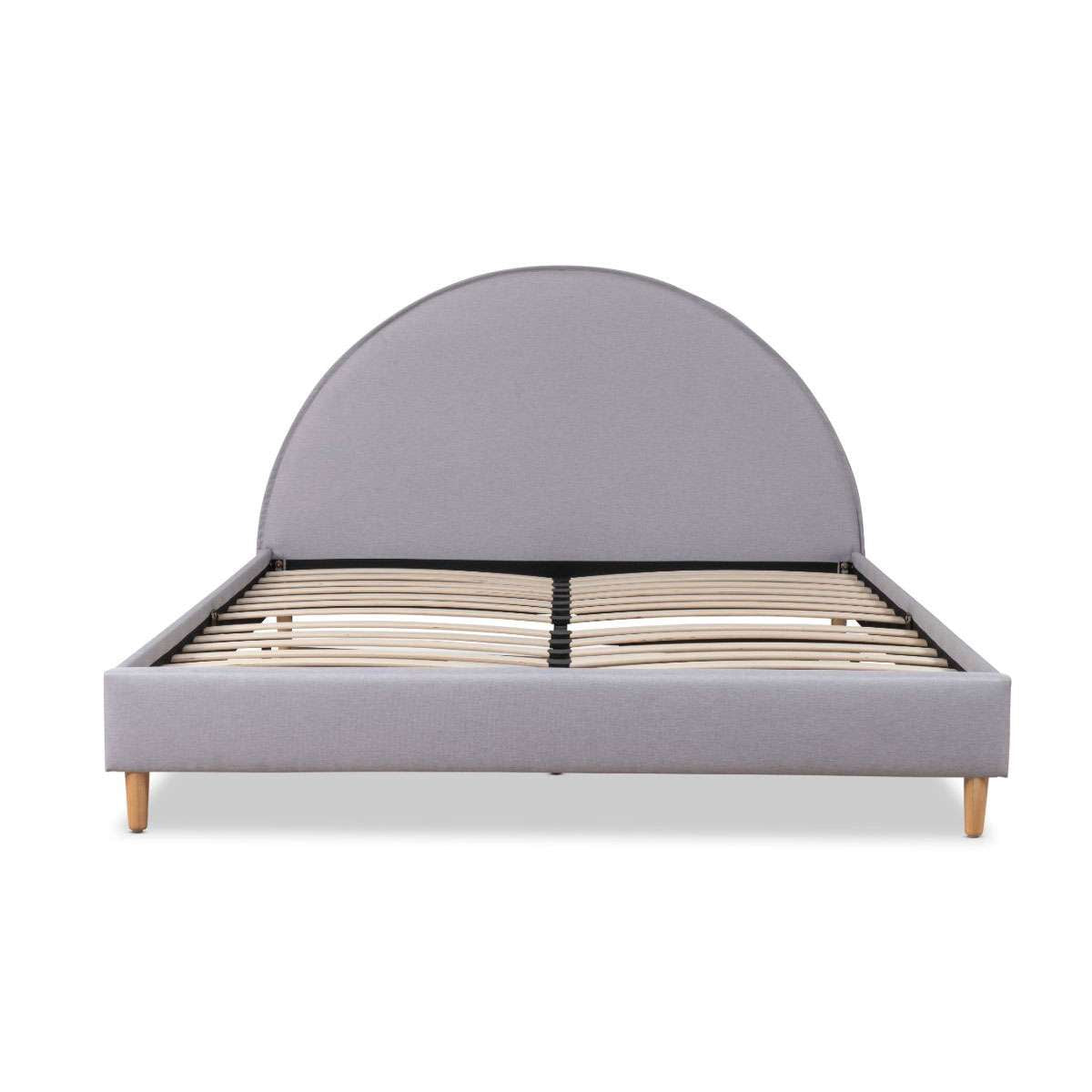 Imogen Queen Bed Light Grey Bedroom Furniture