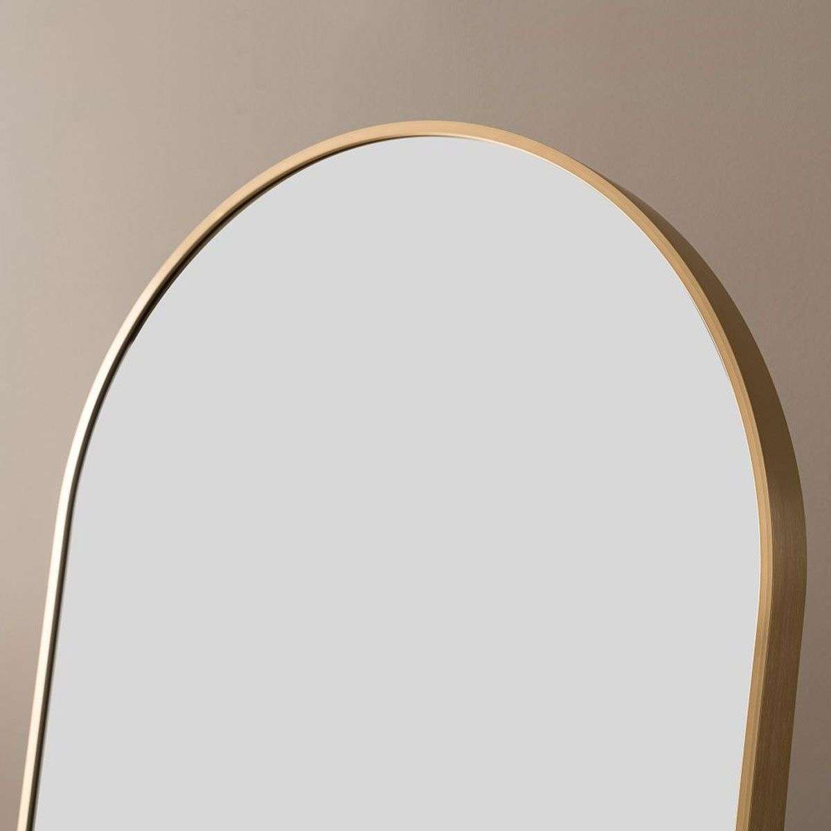 Jackson Metal Arch Full Length Freestanding Mirror - Gold