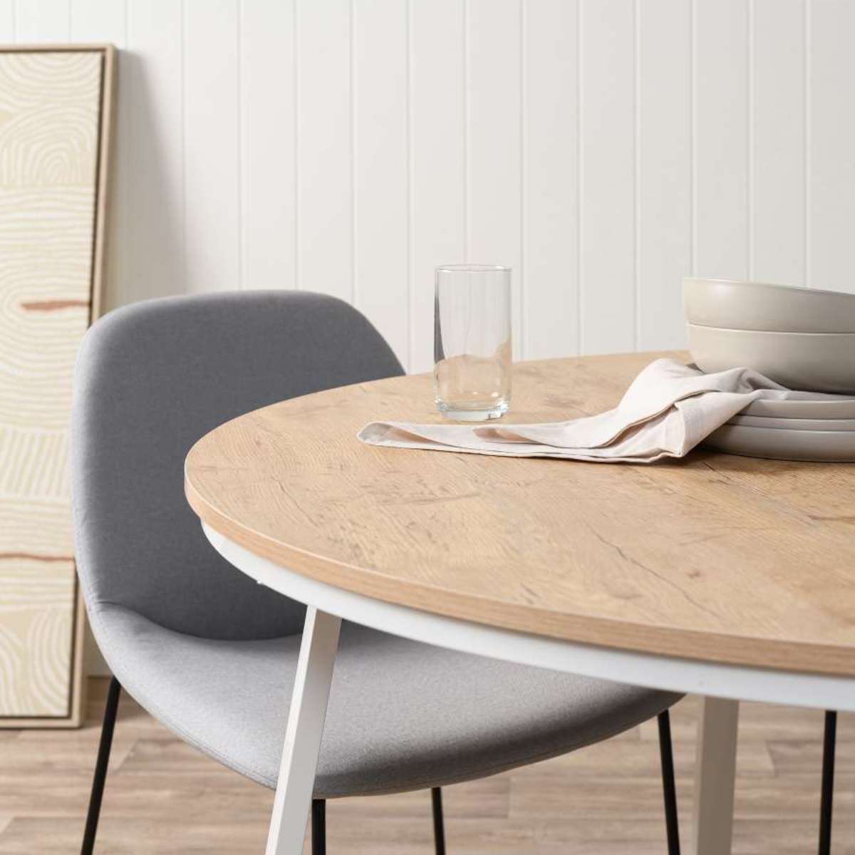 Reese 4 Seater Dining Table - White