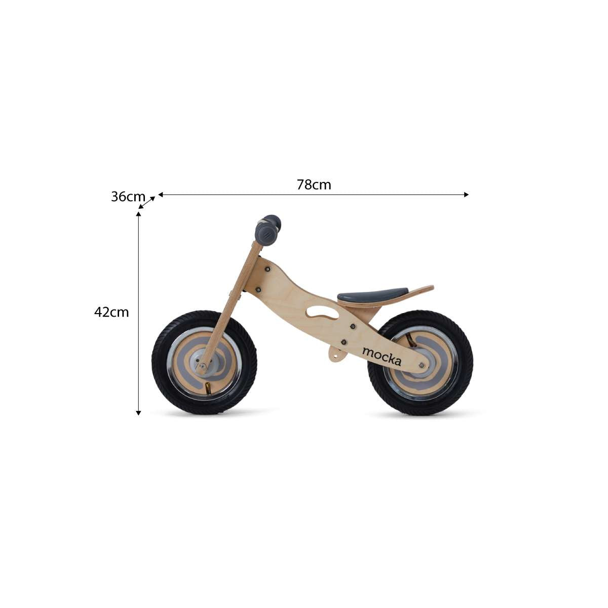Mini Urban Balance Bike - Grey