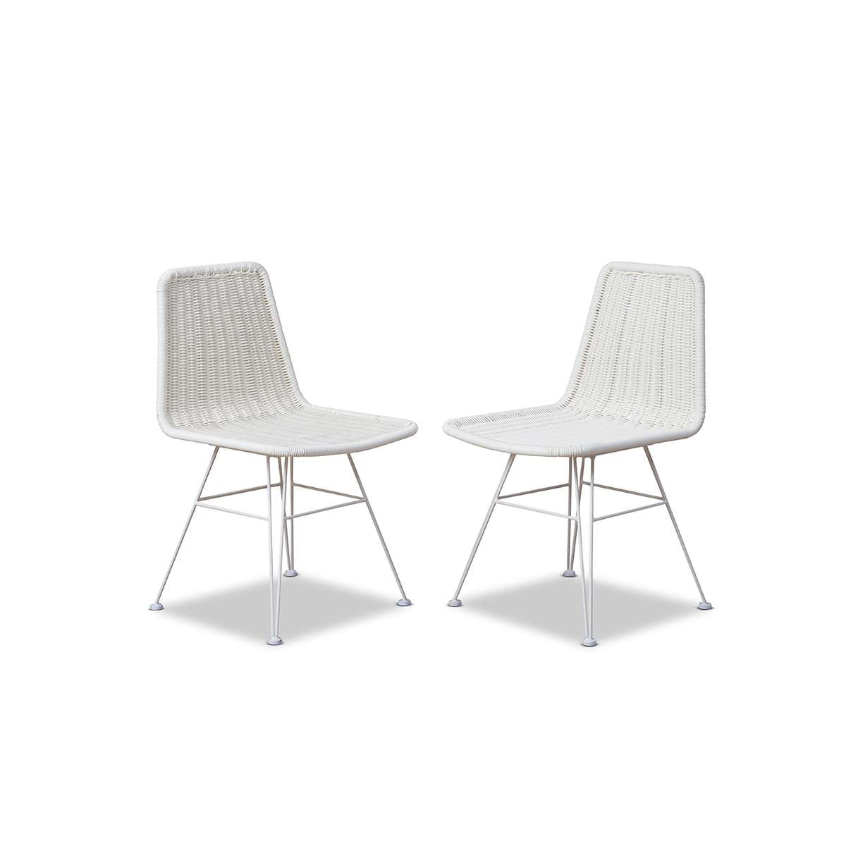 Xavier Dining Chair - Set of 2 - White