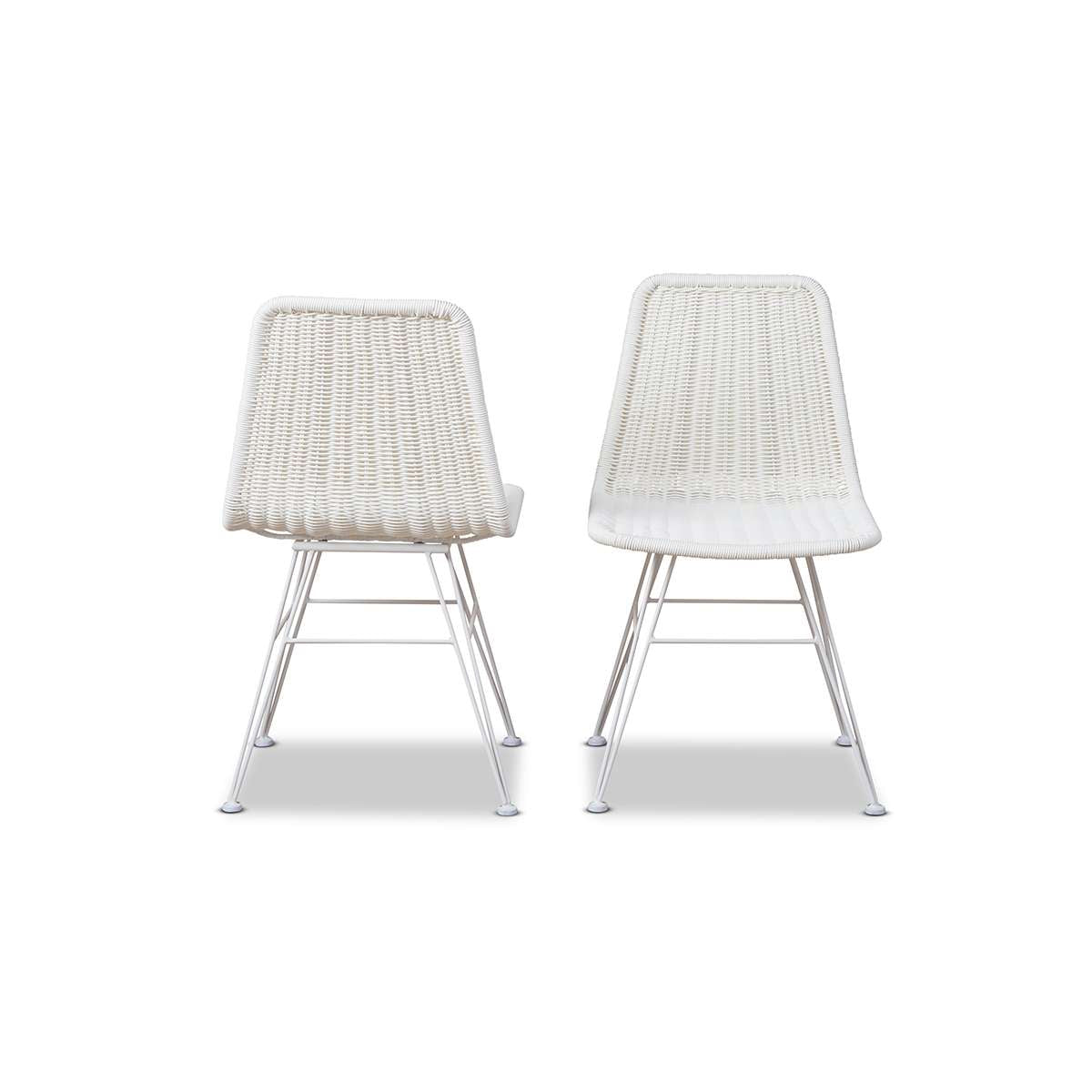 Xavier Dining Chair - Set of 2 - White