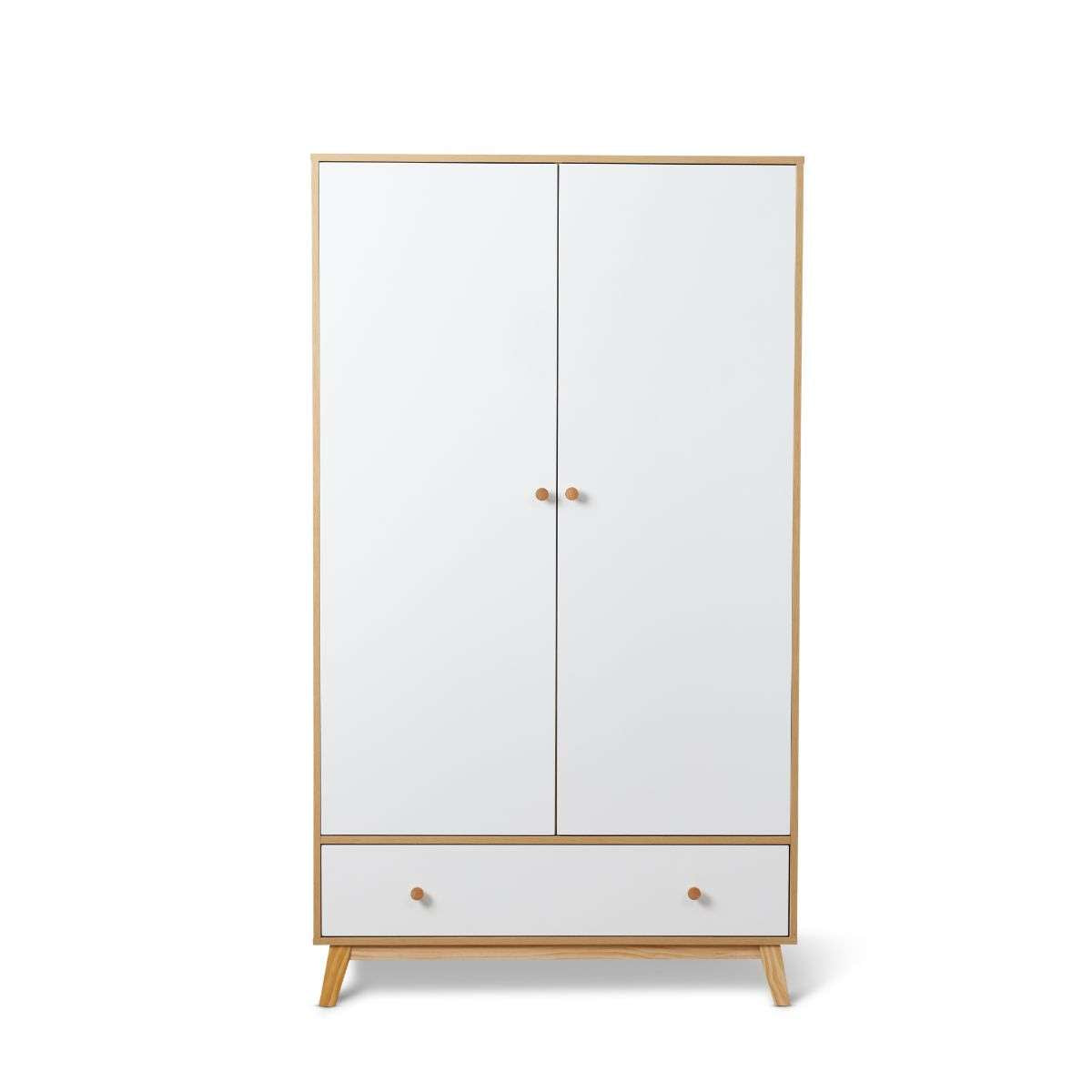 Aspen Wardrobe - White/Natural