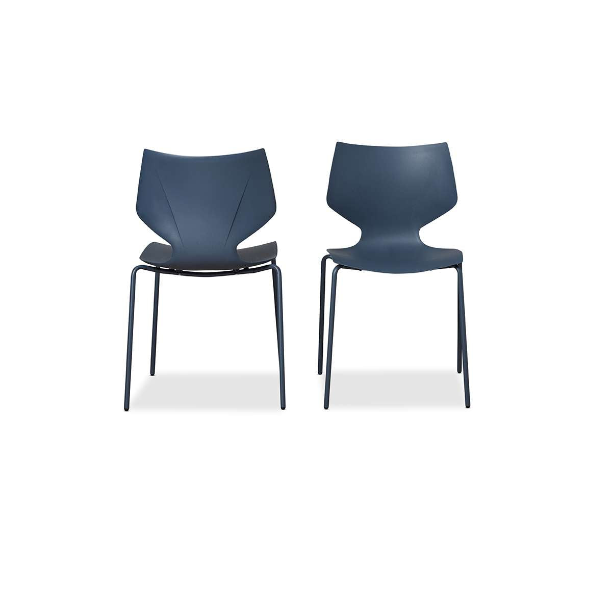 Pia Dining Chair - Set of 2 - Steel
