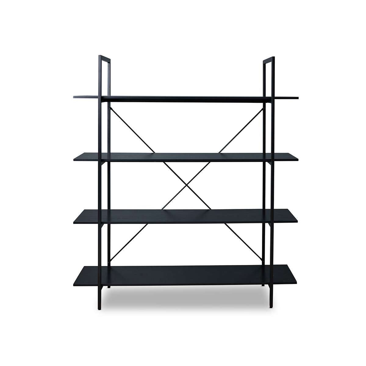 Porto Bookcase - All Black