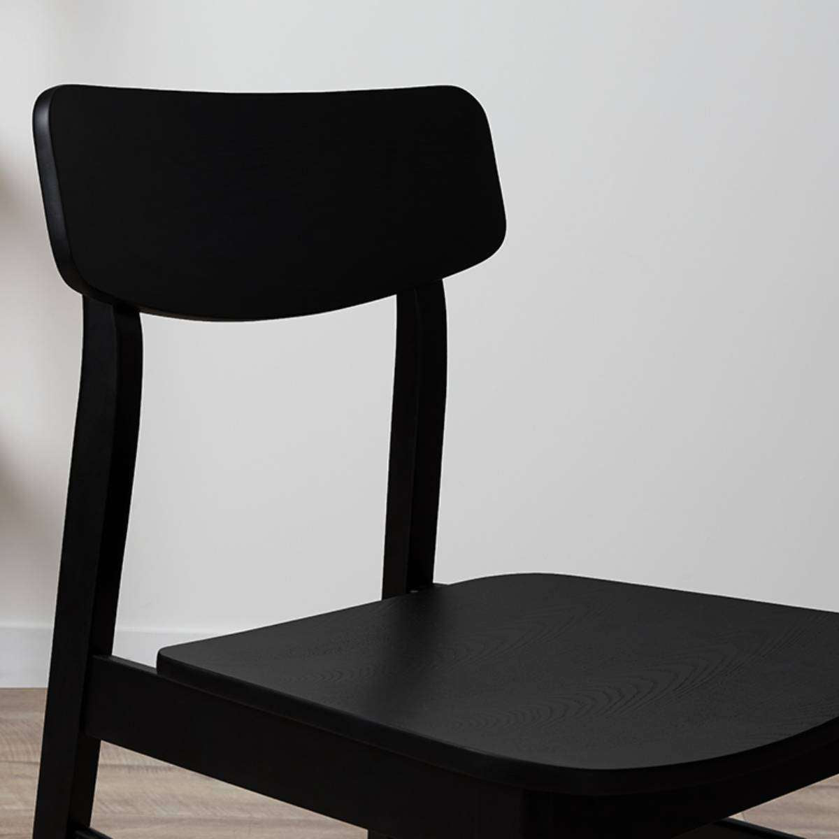 Leon Dining Chair - Set of Two - Black