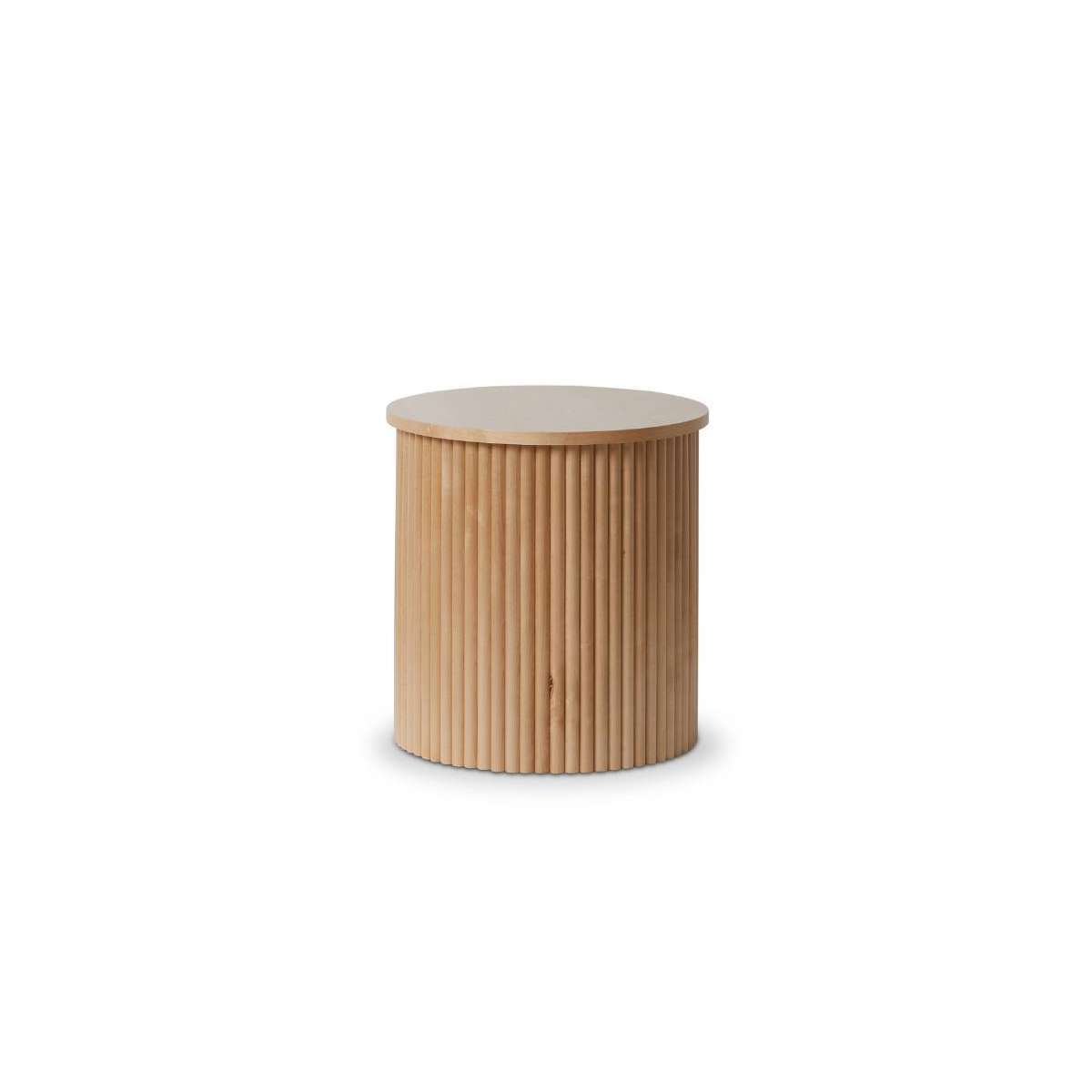 Eve Drum Side Table - Birch